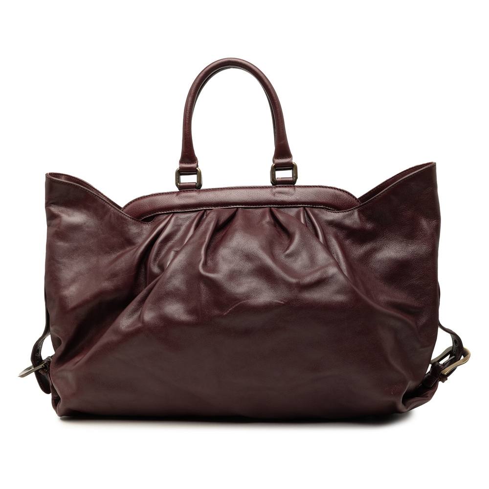 Pre-Loved Fendi Leather Doctor B Handbag